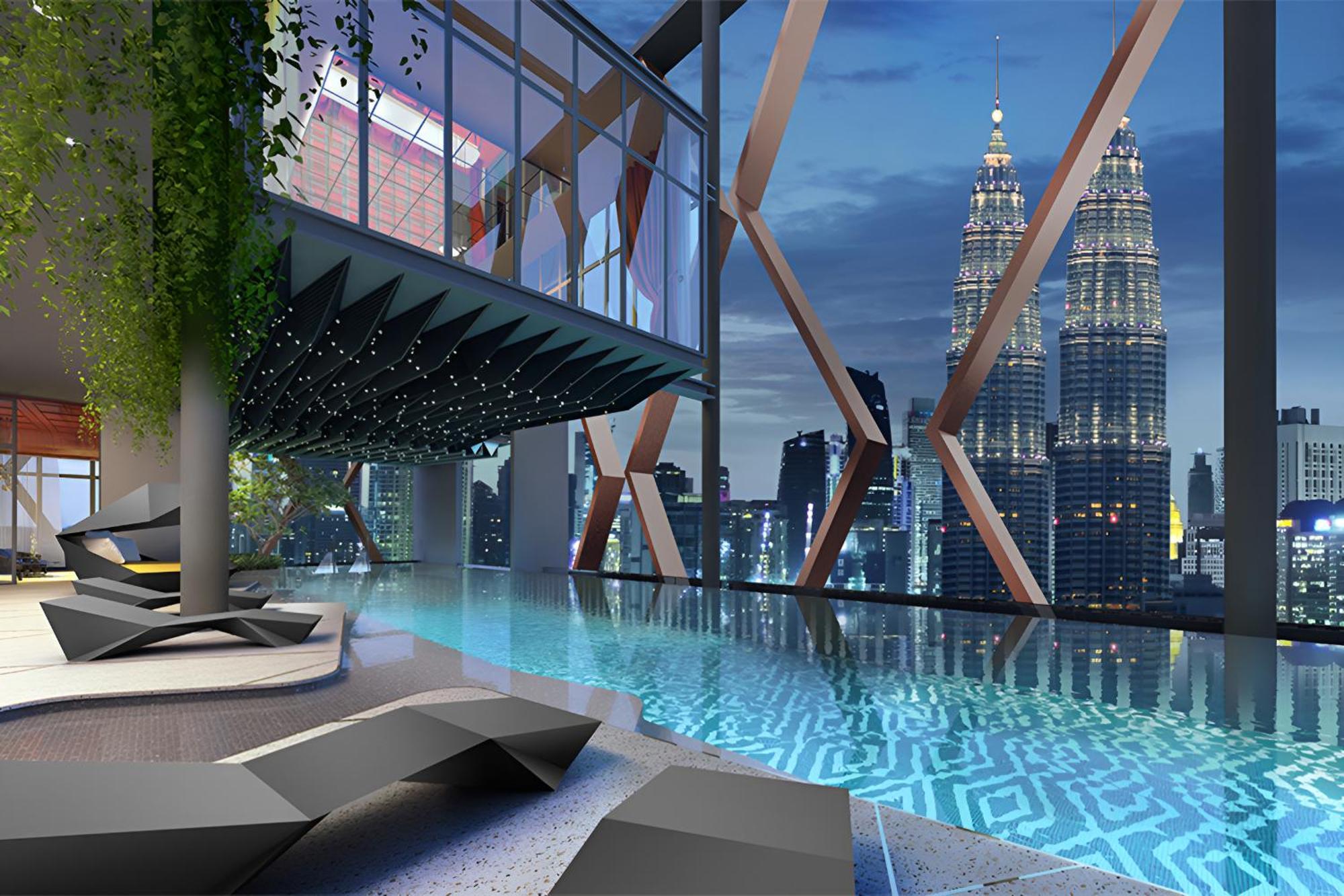 Scarletz Suites Klcc Kuala Lumpur Eksteriør billede